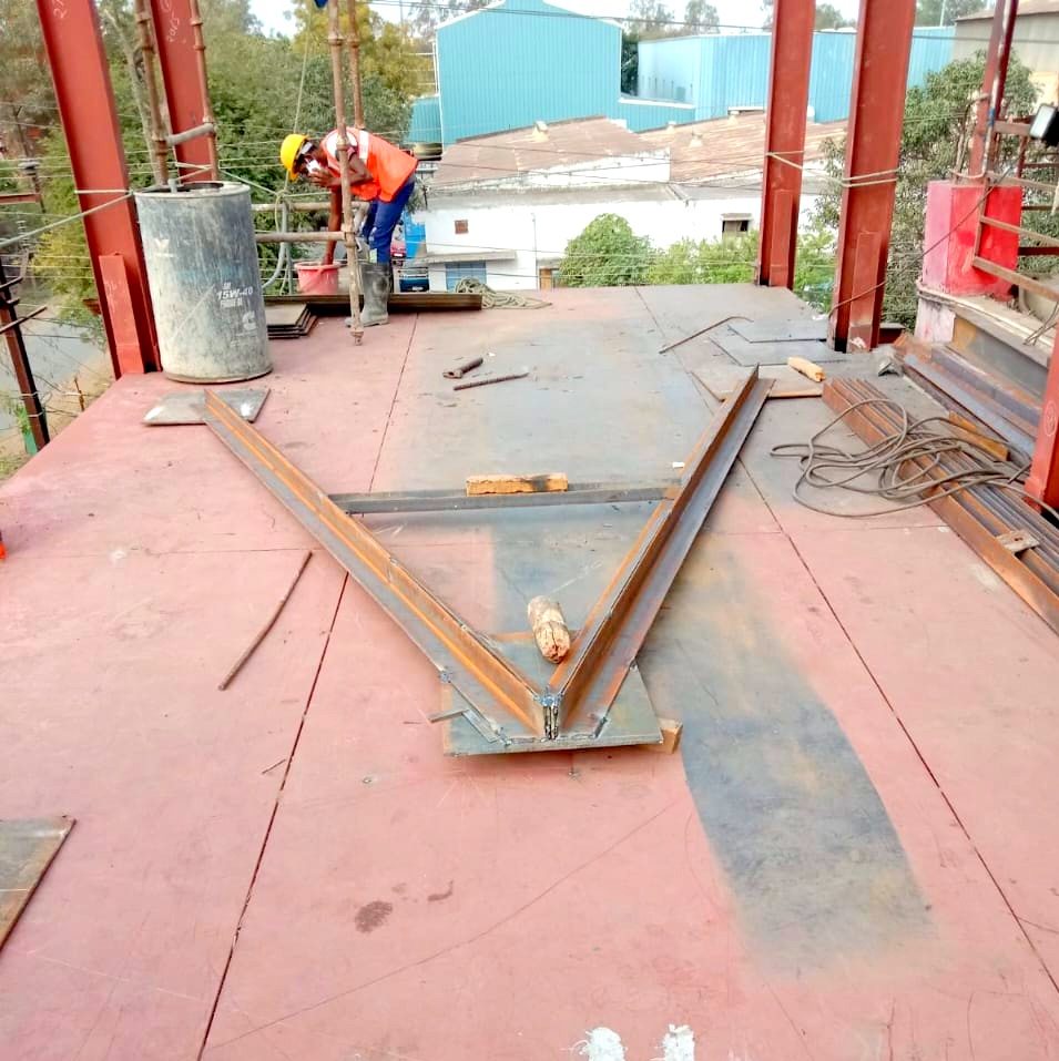 New Era Enterprises Project 45 - Structural Steel Installation for Bridge